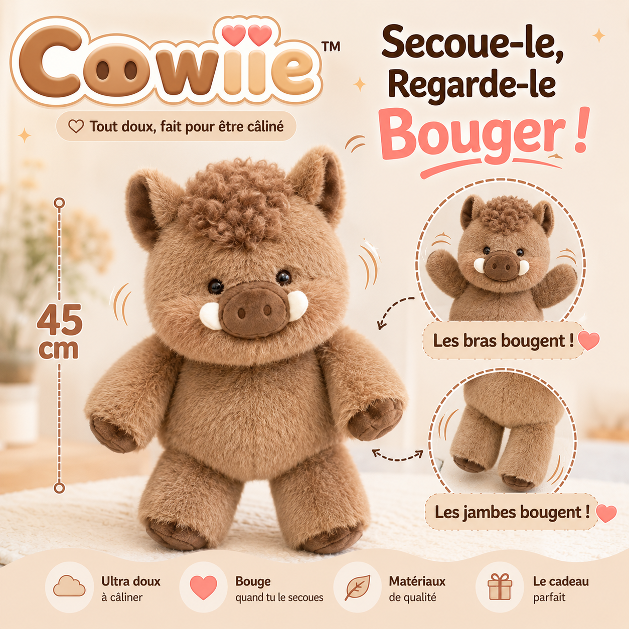 Cowiie Peluche™